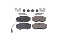 Brake Pad Set, disc brake ADP154222 Blue Print