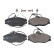 Brake Pad Set, disc brake ADP154225 Blue Print
