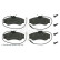 Brake Pad Set, disc brake ADP154228 Blue Print, Thumbnail 2