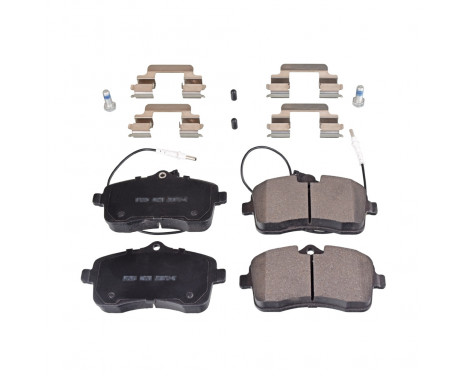 Brake Pad Set, disc brake ADP154235 Blue Print