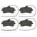 Brake Pad Set, disc brake ADP154235 Blue Print, Thumbnail 2