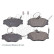 Brake Pad Set, disc brake ADP154237 Blue Print, Thumbnail 2