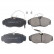 Brake Pad Set, disc brake ADP154241 Blue Print