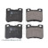 Brake Pad Set, disc brake ADP154242 Blue Print, Thumbnail 3