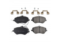 Brake Pad Set, disc brake ADP154243 Blue Print
