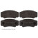 Brake Pad Set, disc brake ADP154245 Blue Print, Thumbnail 2