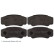 Brake Pad Set, disc brake ADP154245 Blue Print, Thumbnail 2