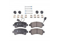 Brake Pad Set, disc brake ADP154248 Blue Print