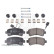 Brake Pad Set, disc brake ADP154248 Blue Print, Thumbnail 3