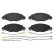 Brake Pad Set, disc brake ADP154249 Blue Print, Thumbnail 2