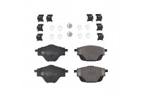 Brake Pad Set, disc brake ADP154252 Blue Print