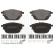 Brake Pad Set, disc brake ADP154252 Blue Print, Thumbnail 3