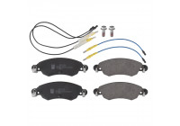 Brake Pad Set, disc brake ADP154254 Blue Print