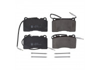 Brake Pad Set, disc brake ADP154255 Blue Print