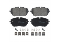Brake Pad Set, disc brake ADP154257 Blue Print