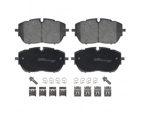 Brake Pad Set, disc brake ADP154257 Blue Print