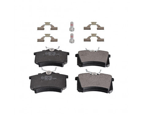 Brake Pad Set, disc brake ADR164201 Blue Print