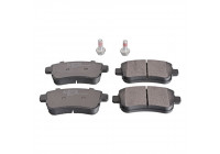 Brake Pad Set, disc brake ADR164202 Blue Print