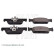 Brake Pad Set, disc brake ADR164208 Blue Print, Thumbnail 2