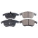 Brake Pad Set, disc brake ADR164211 Blue Print