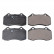 Brake Pad Set, disc brake ADR164216 Blue Print