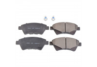 Brake Pad Set, disc brake ADR164217 Blue Print