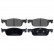 Brake Pad Set, disc brake ADR164219 Blue Print
