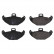 Brake Pad Set, disc brake ADR164221 Blue Print