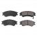 Brake Pad Set, disc brake ADS74209 Blue Print