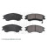 Brake Pad Set, disc brake ADS74209 Blue Print, Thumbnail 3