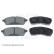 Brake Pad Set, disc brake ADS74211 Blue Print, Thumbnail 2