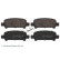 Brake Pad Set, disc brake ADS74219 Blue Print, Thumbnail 2