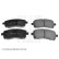 Brake Pad Set, disc brake ADS74221 Blue Print, Thumbnail 2