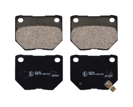 Brake Pad Set, disc brake ADS74227 Blue Print