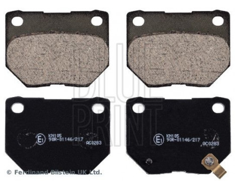 Brake Pad Set, disc brake ADS74227 Blue Print, Image 2