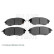 Brake Pad Set, disc brake ADS74232 Blue Print, Thumbnail 4