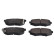 Brake Pad Set, disc brake ADS74235 Blue Print