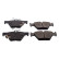 Brake Pad Set, disc brake ADS74237 Blue Print