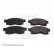 Brake Pad Set, disc brake ADT342100 Blue Print, Thumbnail 2