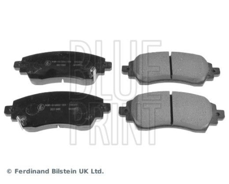 Brake Pad Set, disc brake ADT342104 Blue Print, Image 2