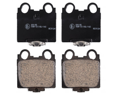 Brake Pad Set, disc brake ADT342108 Blue Print