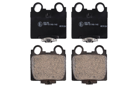 Brake Pad Set, disc brake ADT342108 Blue Print