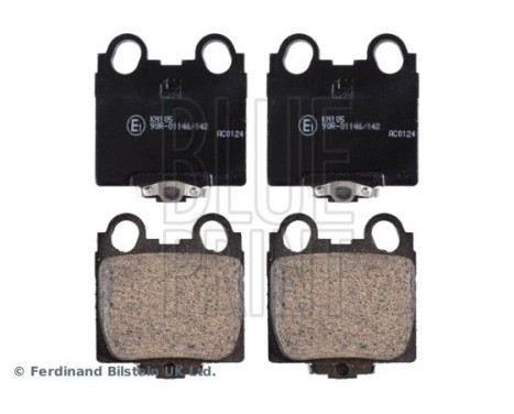 Brake Pad Set, disc brake ADT342108 Blue Print, Image 2