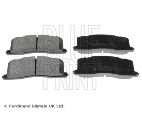 Brake Pad Set, disc brake ADT342110 Blue Print, Image 2