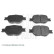 Brake Pad Set, disc brake ADT342112 Blue Print, Thumbnail 2