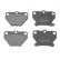 Brake Pad Set, disc brake ADT342114 Blue Print