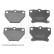Brake Pad Set, disc brake ADT342114 Blue Print, Thumbnail 2