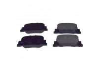 Brake Pad Set, disc brake ADT342121 Blue Print