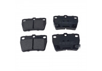 Brake Pad Set, disc brake ADT342122 Blue Print