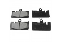 Brake Pad Set, disc brake ADT342125 Blue Print